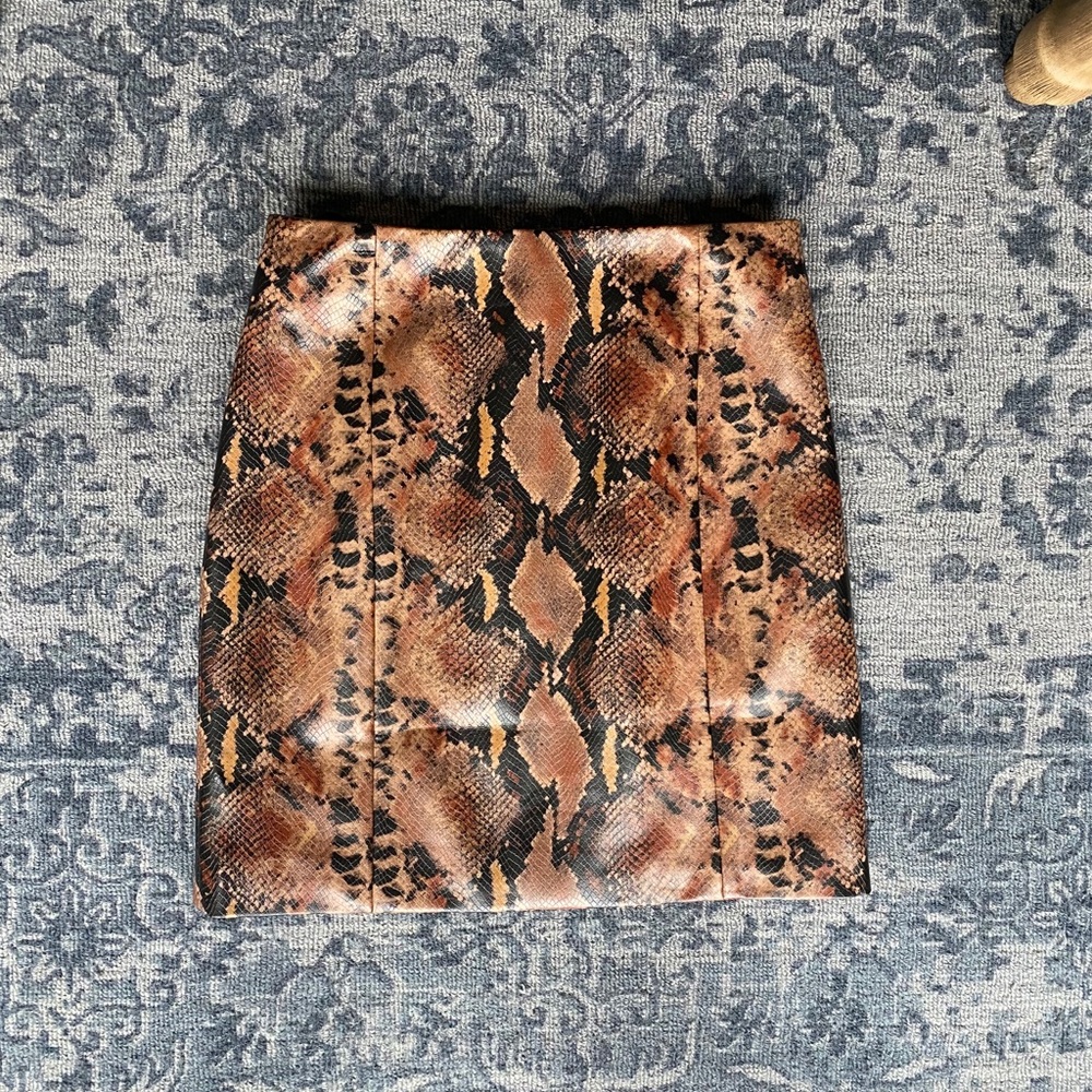 Snakeskin Skirt